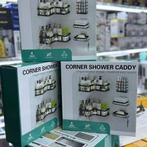 Coner bathroom shower caddy