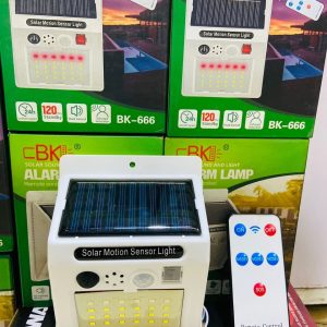 Solar motion sensor Alarm lamp