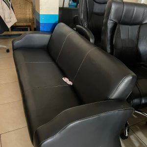 3 seater sofa leather waiting chair