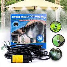 Patio cooling kit