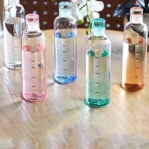 500mls glass water bottles