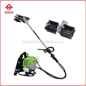 Gasoline seeder and slasher.