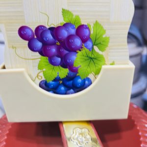 Juice glass covers/ coasters.