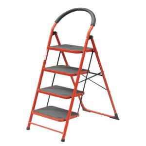 4- step steel stepladder.