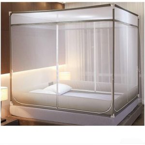 Tent bed mosquito net.