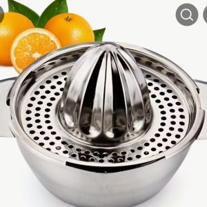 Stainless steel manual juicer/ extractor.
