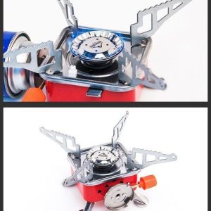 Mini portable camping stoves.