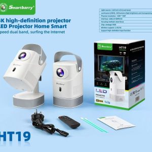 SmartBarry HT19 -4k High- Definition projects with Android 11 & 4k content support.