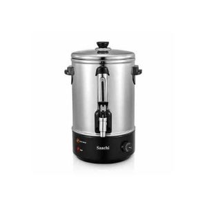 Saachi 10L Electric Water Boiler, Stainless Steel With Tap, Variable Temperature Control And Automatic Switch Off Built-in Dry Boil Protection External Water Gauge Non-drip Dispensing Tap Pilot Light Indicator Overheat Protection NL-WB-7310