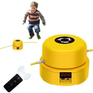 Innovative Smart Automatic Jump Rope Machine with Remote Control - Multicolor