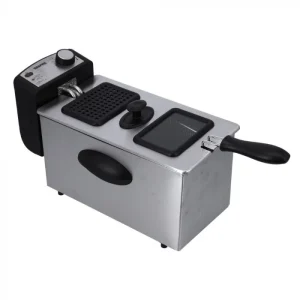 Geepas 3L Compact Deep Fryer w/ Overheat Protection, 2180W | GDF 36015