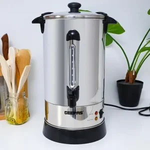 Geepas 15L Kettle 1650W – Stainless Steel Hot Water Dispenser | GK5219