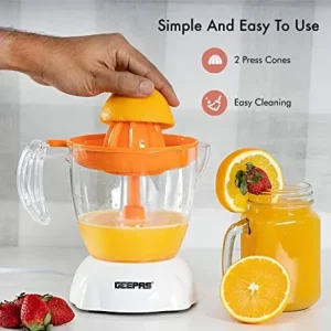 Geepas 1L Citrus Juicer 25W | GCJ 9900