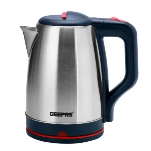 Geepas Electric Kettle, Stainless Steel, 1.8 L, GK38042