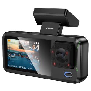 Dash cam “DV15” tri-channel driving recorder