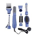 Geepas 8 in 1 Hair Styler with 360 degree Swivel Cord GH-731 Hair Dryer- Multi