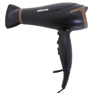 Geepas GH8643 Hair Dryer - 2-Speed & 3 Temperature Settings 2200W | Cool Shot Function For Frizz Free Shine Detachable Cap- 2 Years Warranty