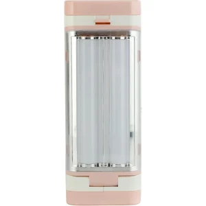 Geepas GSE5543 Solar Emergency Lantern, Red and Silver