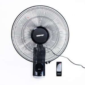 Geepas 16-inch Wall Fan, 60W, 3-Speed Settings w/ Timer, Oscillating & Static Feature, Remote Control, GF9479