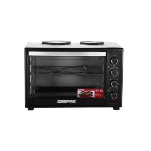 Geepas Electric Oven with Hotplate, Rotisserie, 60 Litres, GO4452