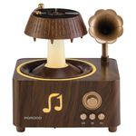 Porodo Lifestyle Concord Vintage Aroma Diffuser & Speaker with Colorful Lighting - Brown